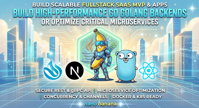 develop fullstack web application and mvp