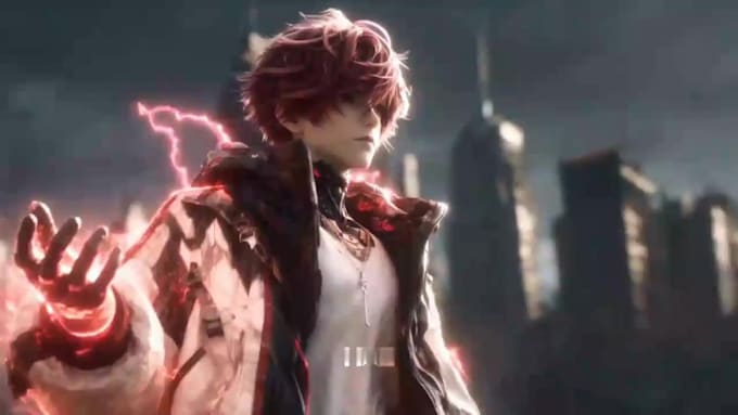 create 2d anime fighting, ai animation, anime fighting, ai cartoon