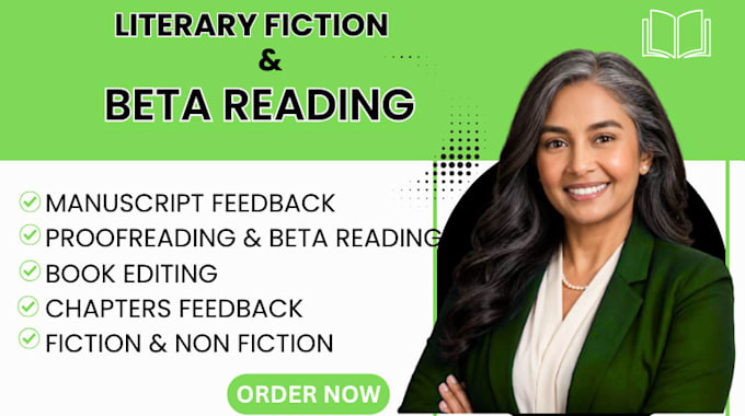 beta read fantasy literary fiction novel feedback proofreading