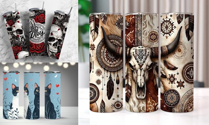 make profesional brilliant mug, tumbler design