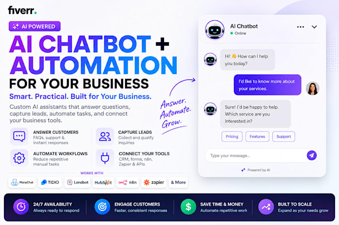 build an ai chatbot and automate workflows for your business