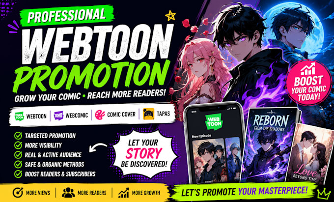 do webtoon promotion webtoon comic cover tapas webcomic