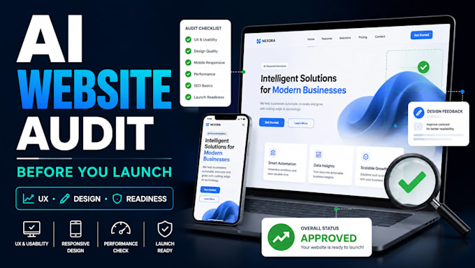 audit your ai generated website before launch