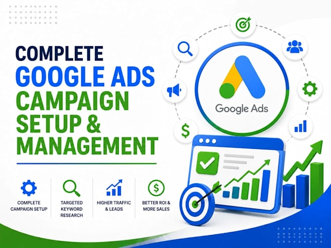 be your google ads manager for ppc strategy and ads scaling