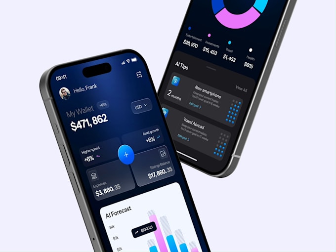 develop a full stack react native app for android and ios