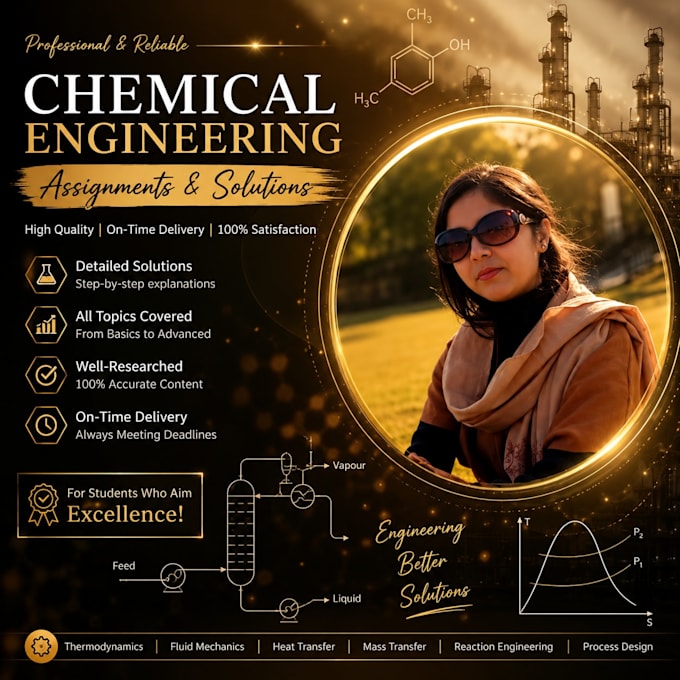 do chemical engineering assignments and problems