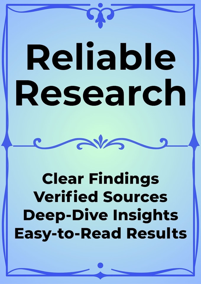 be your deep dive researcher