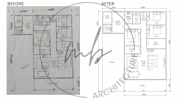 convert PDF, sketch or image to autocad dwg