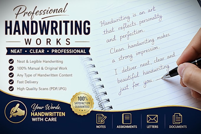 handwriting service for you
