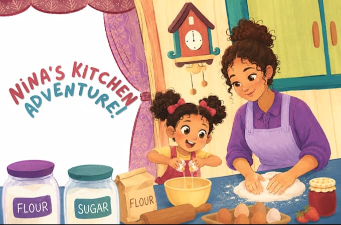 draw an epic childrens book illustration