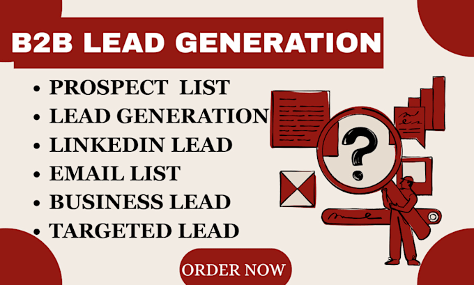 do b2b lead generation with verified business email lists