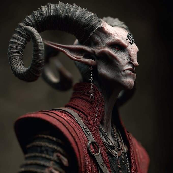 fantasy horror and fantasy horror character