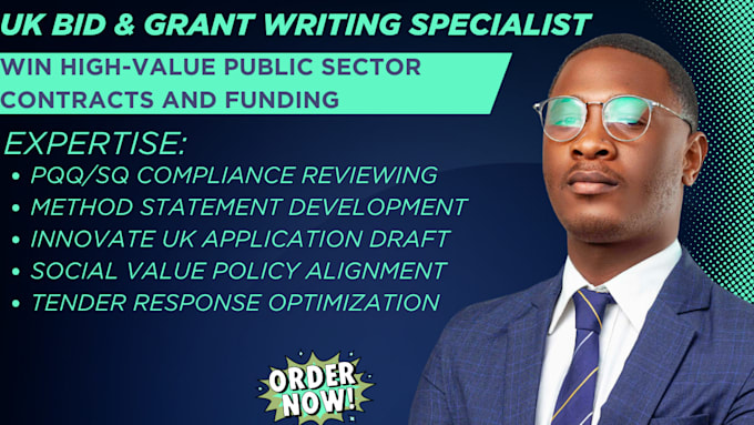 do professional uk bid writing and grant proposal compliance