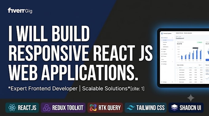 build responsive react js web applications