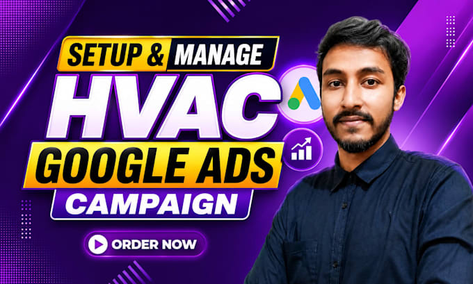 setup and manage your google ads campaigns for hvac companys