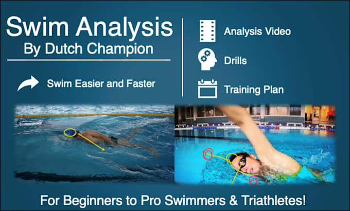 be your swimming coach with swim stroke analysis, personal drills and more