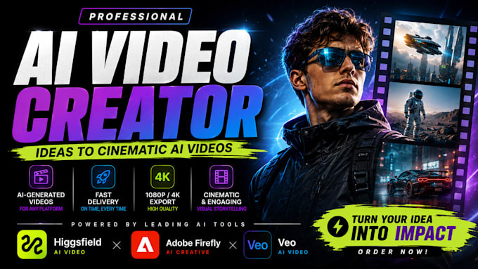 be your ai video creator and editor