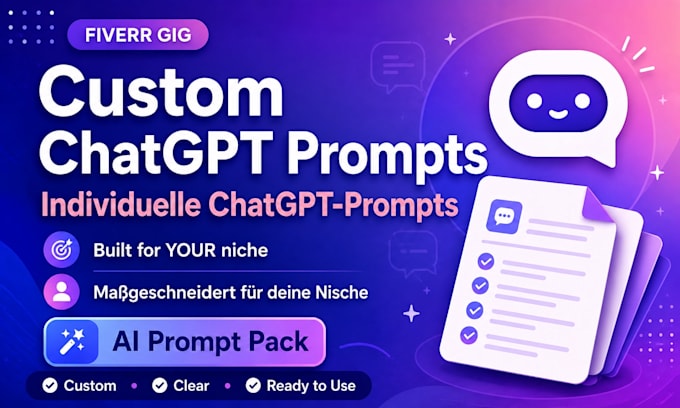 create custom ai prompts for your content niche