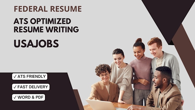 create a professional resume for federal job application