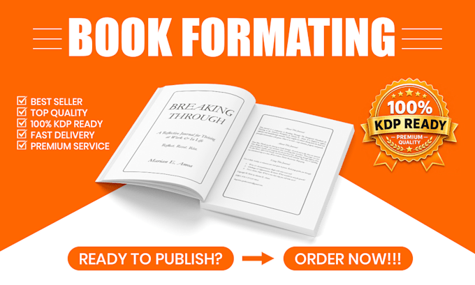 amazon kdp book formatting and ebook