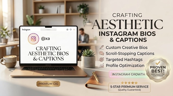 write aesthetic instagram bios and engaging captions8