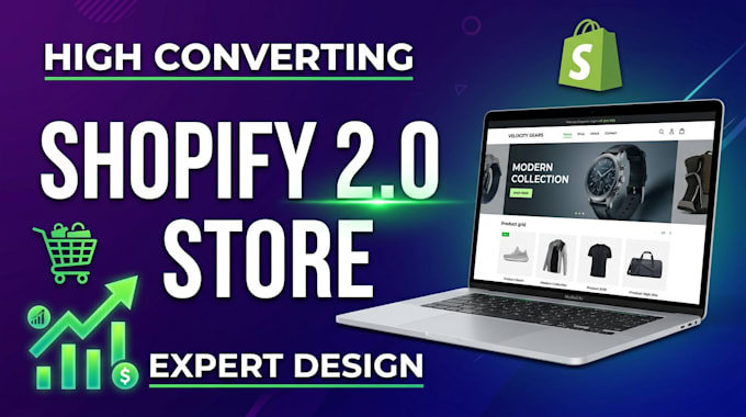 design shopify store for startup brands and online businesses