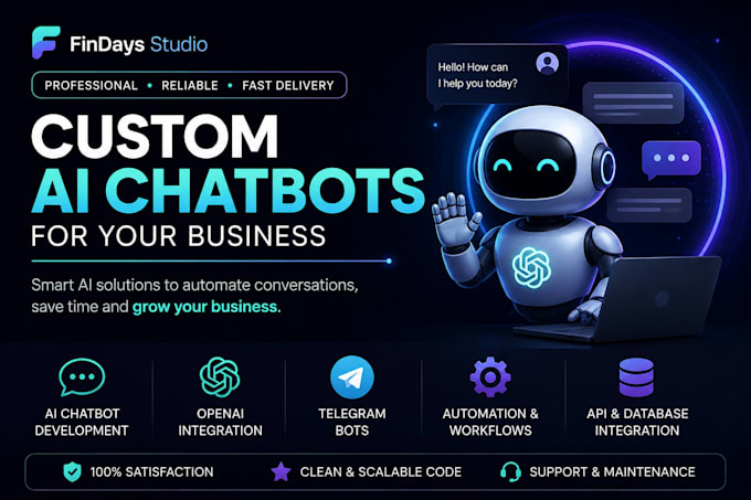 build a custom ai chatbot for your business