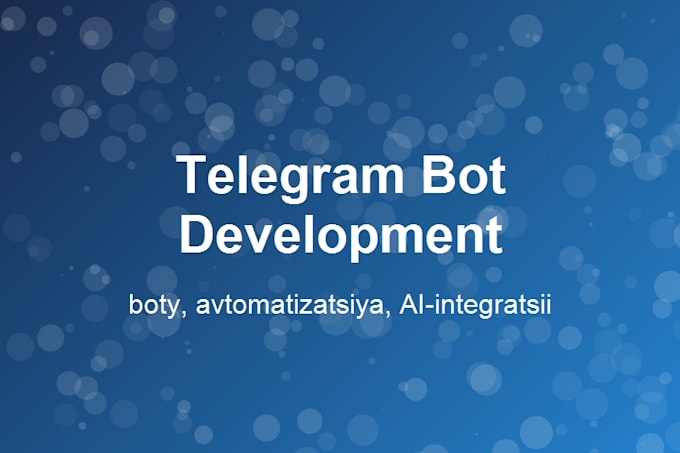 build a custom telegram bot with ai and automation