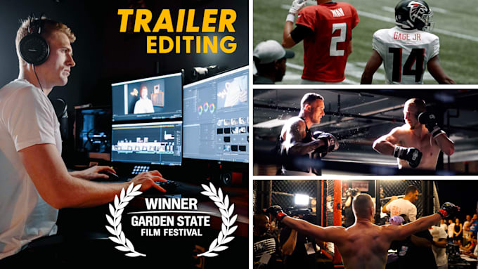 edit a hollywood level movie trailer for your film