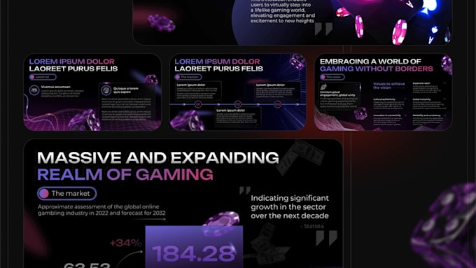 create powerpoint webinar video presentation, online course, training pitch deck