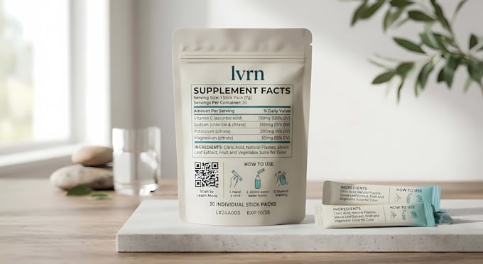 design premium packaging and wellness brand mockup
