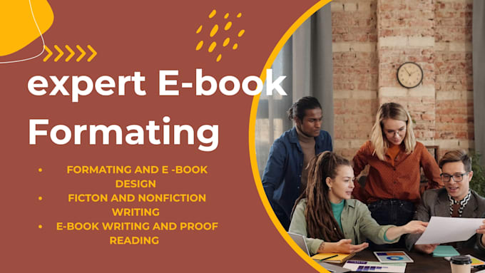 design and edit an ebook