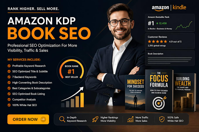 optimize your amazon KDP book SEO, keywords, categories, and book listing