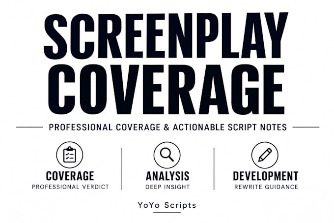 provide professional screenplay coverage and script notes