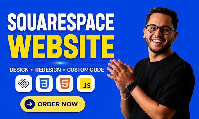 build squarespace website, squarespace design redesign, custom CSS, bug fix code