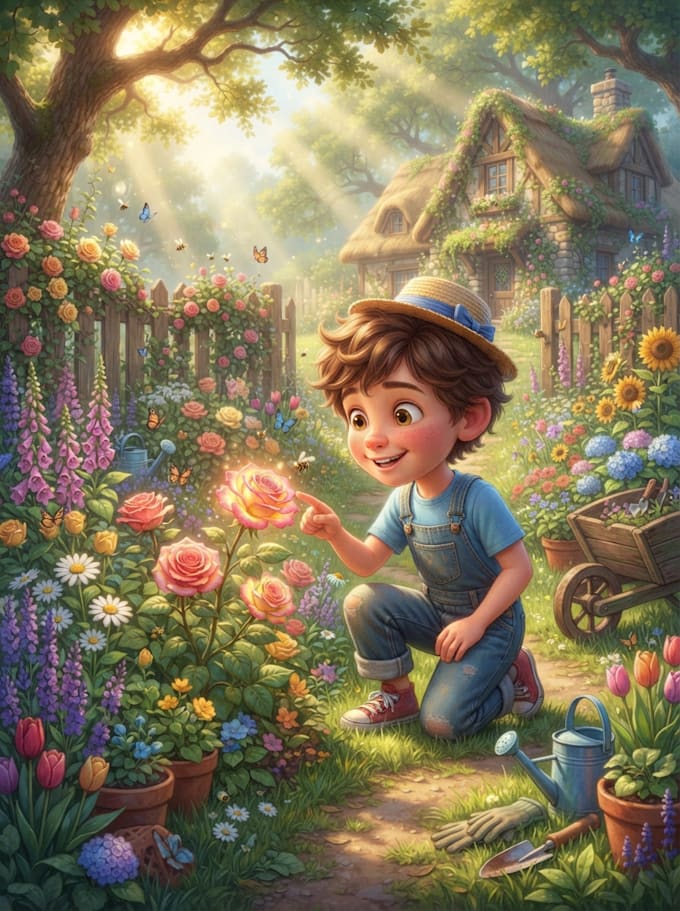 create stunning 3d pixar style character illustrations
