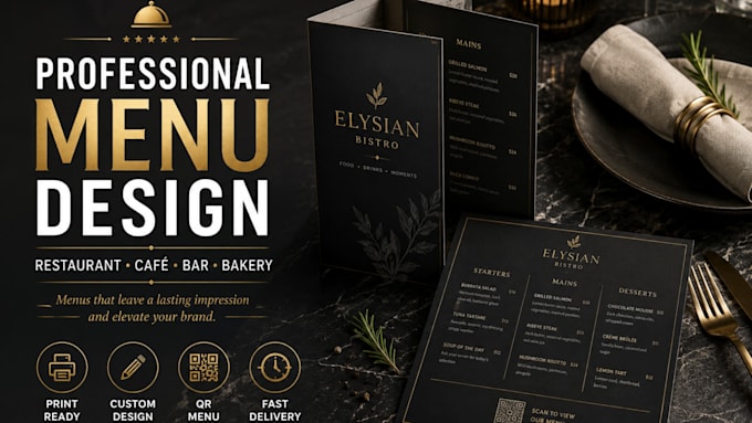 design restaurant menu food menu cafe menu or menu redesign