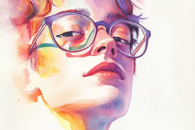 do a watercolor illustration