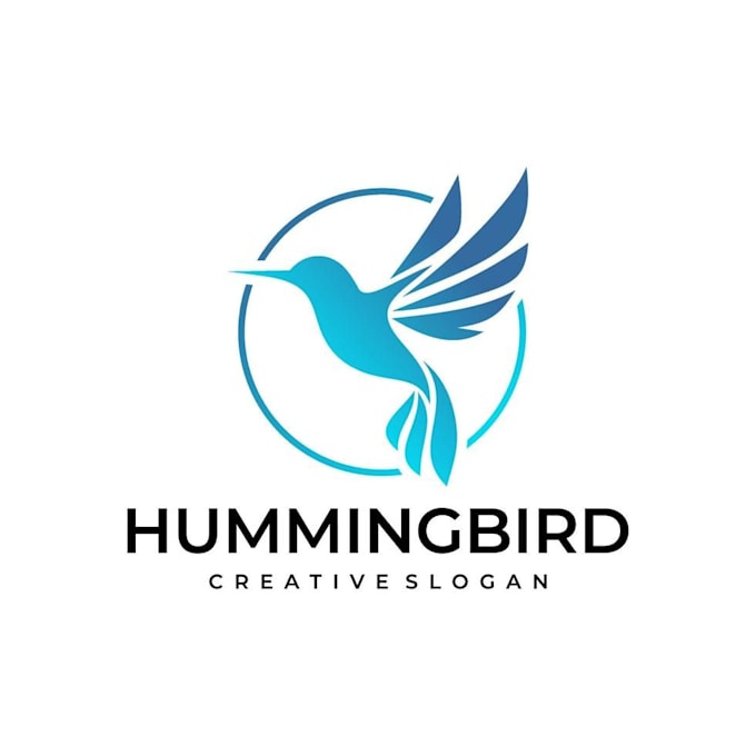 do modern and minimalist bird art logo