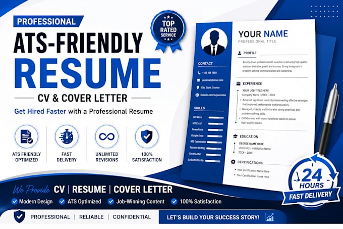 create an atsfriendly CV resume