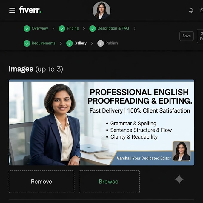 be your professional english proofreader and editor