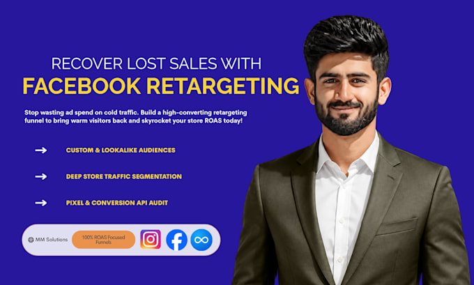 run facebook retargeting ads campaign for sales and roas