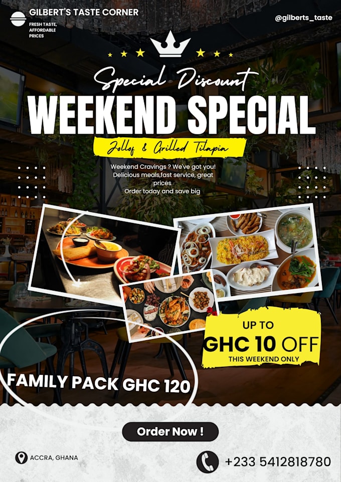 design mouth watering restaurant ads