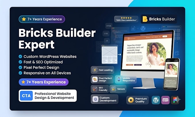 build high converting wordpress website using bricks builder