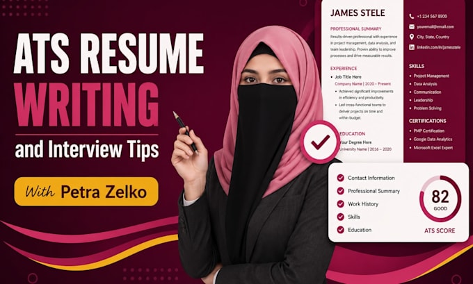write resume for teacher, professor, lecturer and academic cv