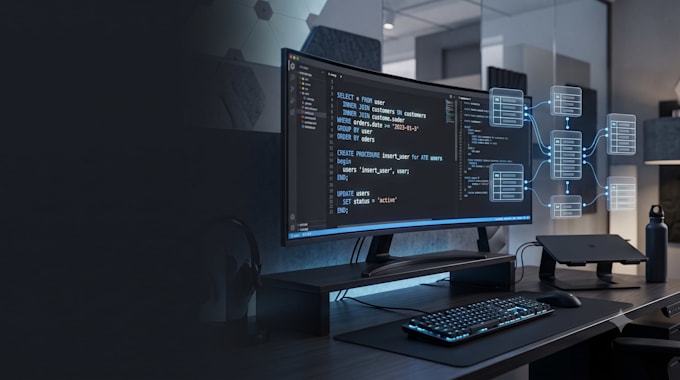 write sql queries, stored procedures and optimize databases