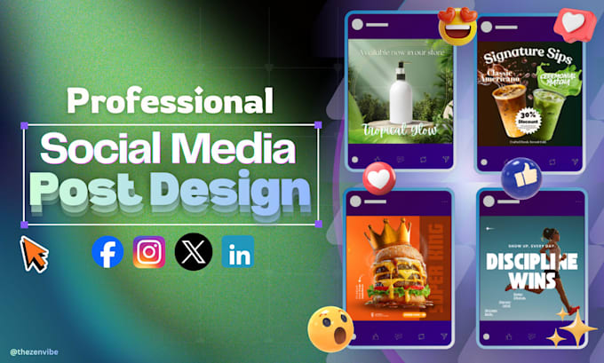 design engaging social media posts