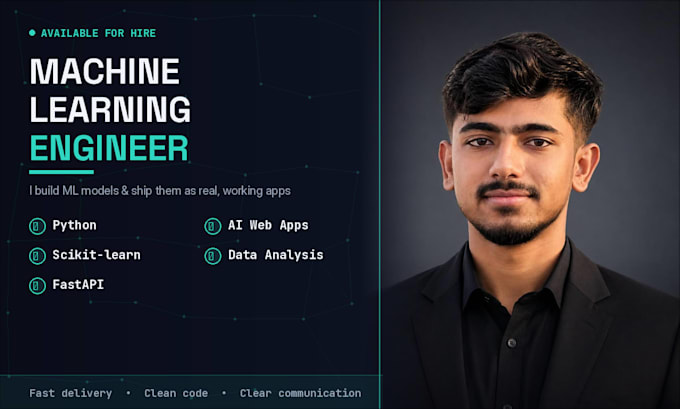 build an ai web application using python fastapi and scikit learn