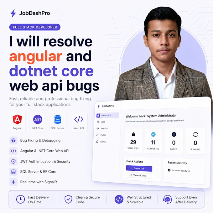 solve dotnet web api issues in one day