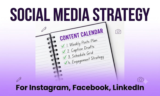 create viral social media content calendar and strategy